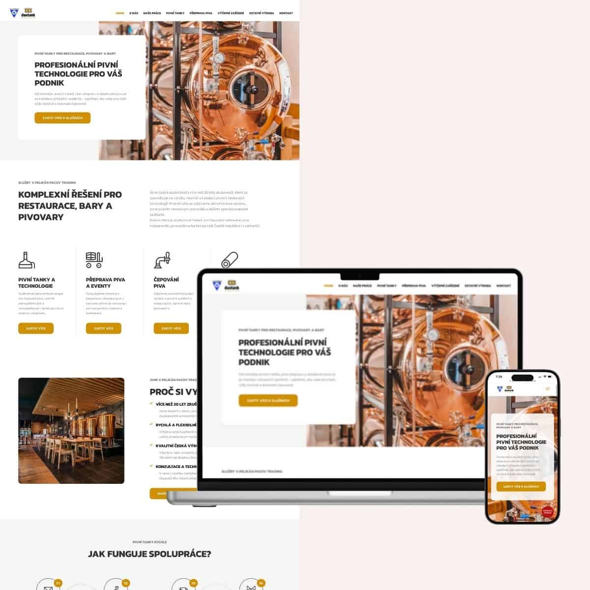 Tvorba webu ve WordPressu a divi. Portfolio webdesigner, webmaster. Web pro podnikatele 